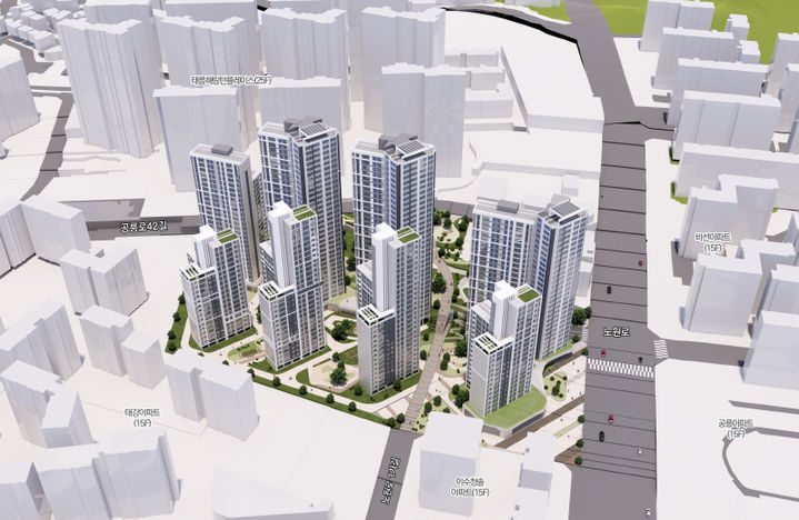 [서울=뉴시스]태릉우성아파트 조감도. 2026.03.12. (자료=서울시 제공) *재판매 및 DB 금지