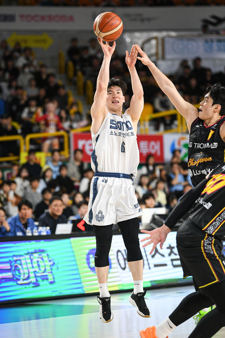 [서울=뉴시스] 프로농구 고양 소노의 이정현. (사진=KBL 제공) *재판매 및 DB 금지