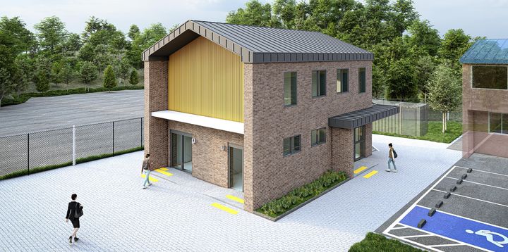 단양군 적성면 복합형 스마트 쉼터 조감도 *재판매 및 DB 금지