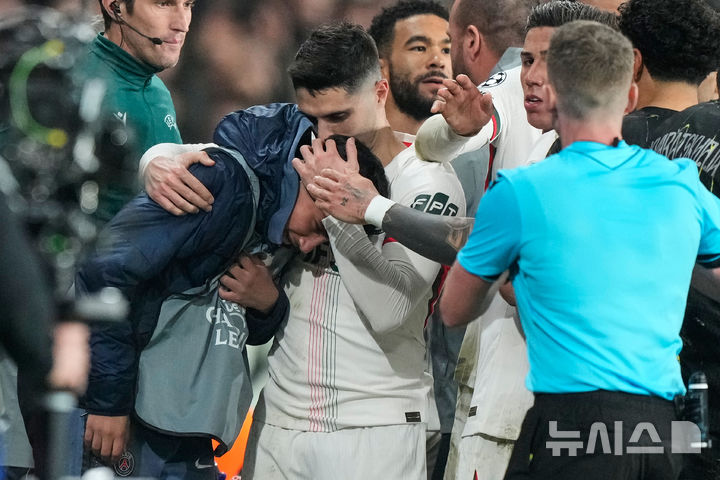 [파리=AP/뉴시스] 잉글랜드 프로축구 프리미어리그(EPL) 첼시의 페드루 네투. 2026.03.11.