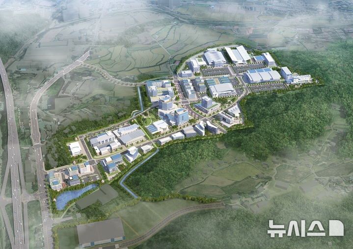 [용인=뉴시스] 처인구 덕성리에 조성 중인 일반산업단지 조감도(사진=뉴시스 DB) photo@newsis.com