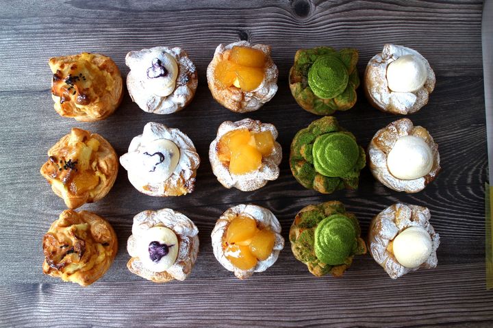 [서울=뉴시스] 일본 디저트 브랜드 '파이매니아' 대표 메뉴. (사진=현대그린푸드 제공) *재판매 및 DB 금지