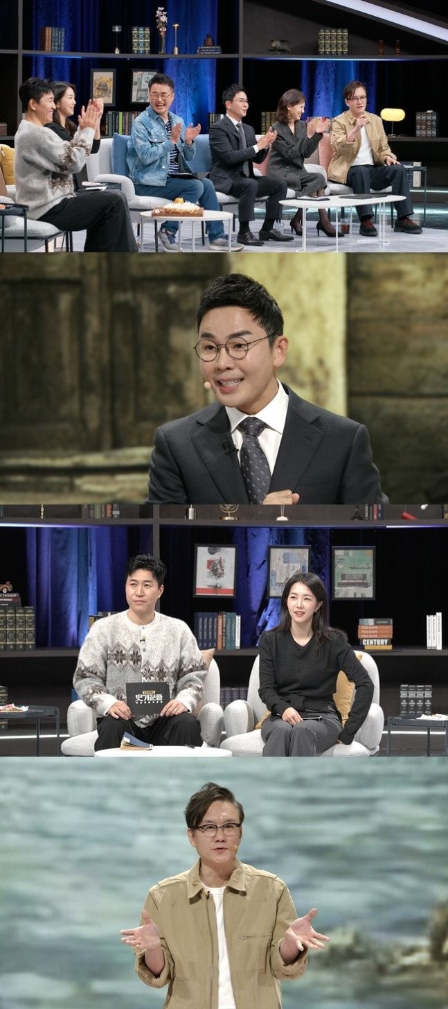 [서울=뉴시스] 역사 강사 최태성과 설민석이 강연 프로그램에서 다시 한번 맞붙는다. (사진= JTBC 강연 배틀 예능 프로그램 '사(史)기꾼들') 2026.03.12. photo@newsis.com *재판매 및 DB 금지
