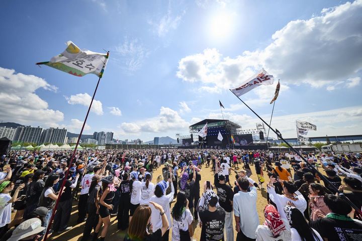 [부산=뉴시스] 지난해 부산국제록페스티벌 모습. (사진=부산시 제공) 2026.03.12. photo@newsis.com *재판매 및 DB 금지