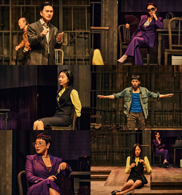 연극 '불란서 금고' 공연 장면. (사진=장차, 파크컴퍼니 제공) *재판매 및 DB 금지