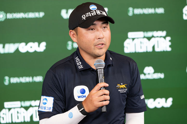 [서울=뉴시스]LIV 골프 캐나다 교포 이태훈. (사진=LIV 골프 제공)