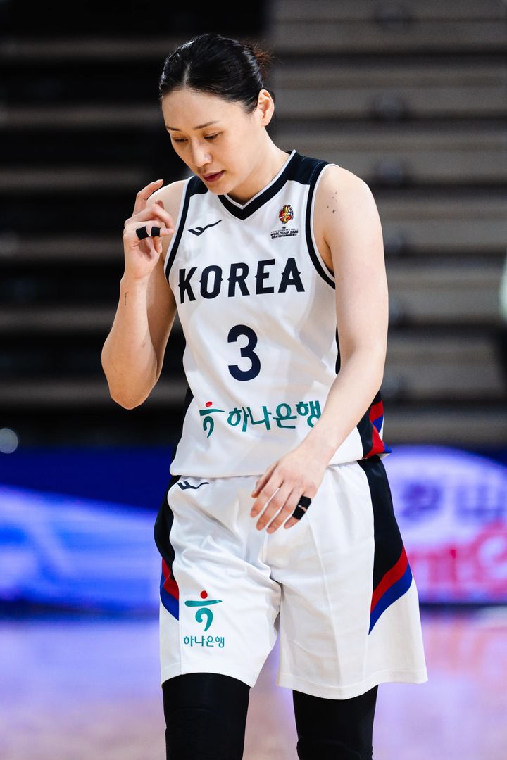 [서울=뉴시스] 한국 여자 농구 대표팀의 강이슬. (사진=FIBA 제공) *재판매 및 DB 금지