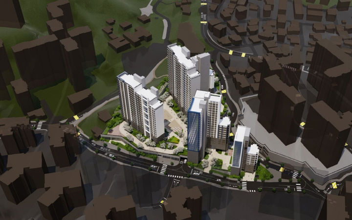 [서울=뉴시스] 성북구 정릉동 559-43번지 일대 모아타운 예시도. 2026.03.13. (자료=서울시 제공) *재판매 및 DB 금지