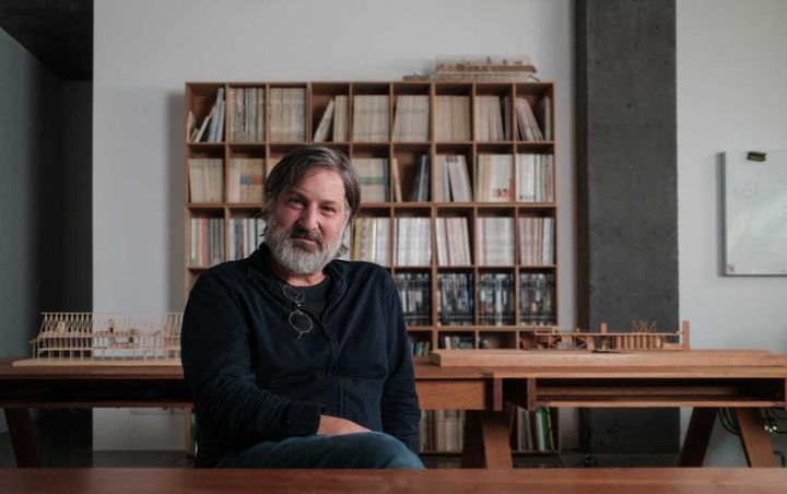 Pritzker Prize-winning architect Smiljan Radić Clarke. Tom Welsh for The Pritzker Architecture Prize *재판매 및 DB 금지