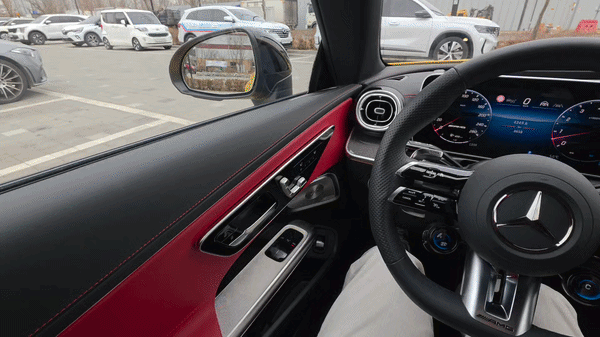 [서울=뉴시스] 박현준 기자 = 메르세데스-AMG CLE 쿠페 차량의 모습. 2026.03.15 parkhj@newsis.com