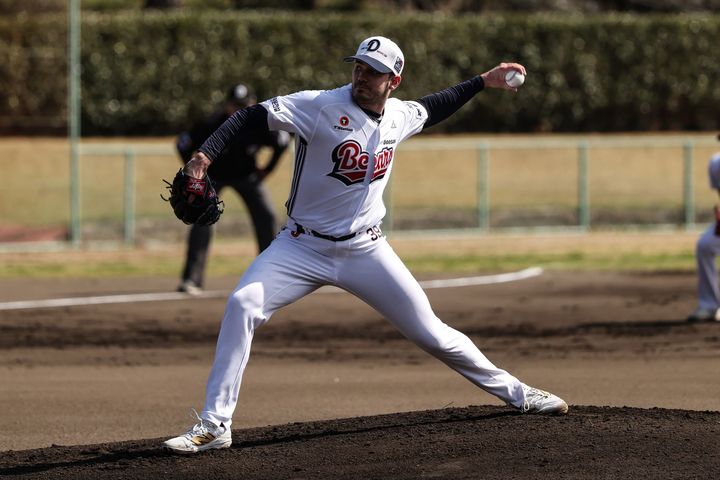 [서울=뉴시스] 프로야구 두산 베어스 외국인 투수 잭 로그. (사진=두산 제공). 2026.03.13. *재판매 및 DB 금지