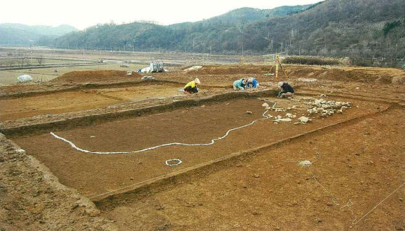 [임실=뉴시스] 임실군 가덕리 하가유적 발굴 현장. *재판매 및 DB 금지