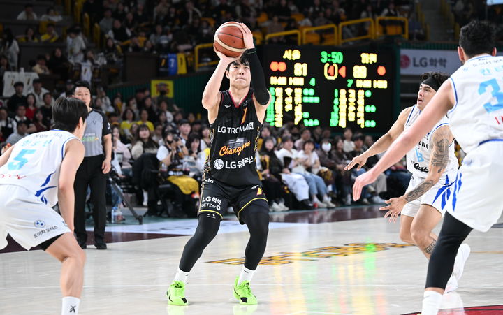 [서울=뉴시스] 프로농구 창원 LG의 유기상. (사진=KBL 제공) 2026.03.13. photo@newsis.com *재판매 및 DB 금지