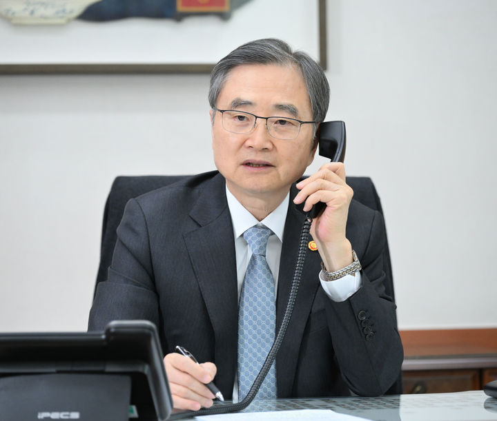 [서울=뉴시스] 한-사우디 외교장관 통화. (사진=외교부 제공) 2026.03.13 *재판매 및 DB 금지