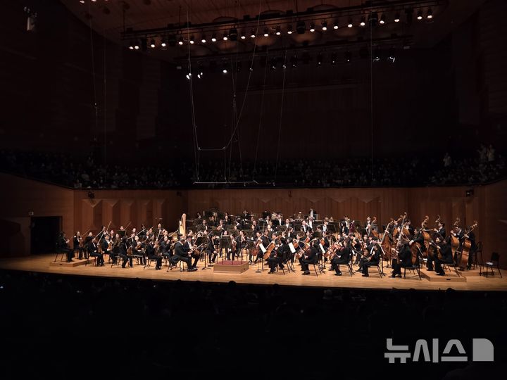 [서울=뉴시스] 조기용 기자 = 지난 13일 서울 서초구 예술의전당에서 'KBS교향악단 x 정명훈 말러 교향곡 제5번'이 개최됐다. 2026.03.14. excuseme@newsis.com