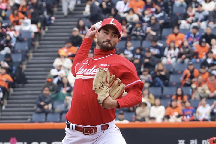 [서울=뉴시스] 프로야구 SSG 랜더스의 외국인 투수 미치 화이트. (사진=SSG 제공). 2026.03.14. *재판매 및 DB 금지