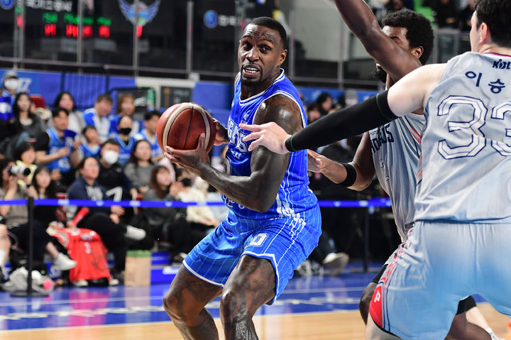 [서울=뉴시스] 프로농구 대구 한국가스공사의 라건아. (사진=KBL 제공) *재판매 및 DB 금지