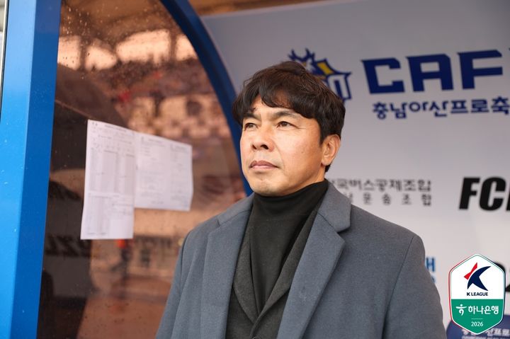 [아산=뉴시스] 충남아산FC 임관식 감독. (사진=한국프로축구연맹 제공) 2026.03.16 photo@newsis.com *재판매 및 DB 금지