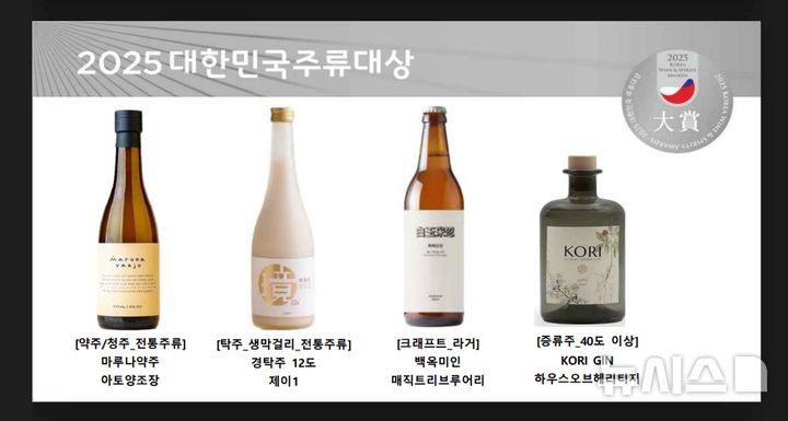 [용인=뉴시스] 용인에서 생산되는 전통주(사진=용인시 제공) 2026.03.15. photo@newsis.com