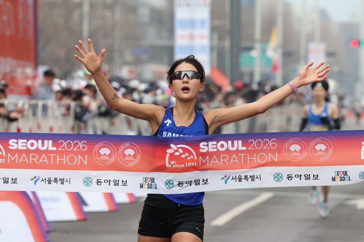 [서울=뉴시스] 마라톤 정다은. (사진=대한육상연맹 제공) 2026.03.15. photo@newsis.com *재판매 및 DB 금지