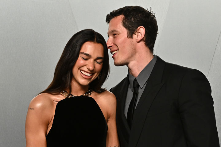 [LA=AP/뉴시스] 두아 리파(Dua Lipa), 칼럼 터너(Callum Turner)