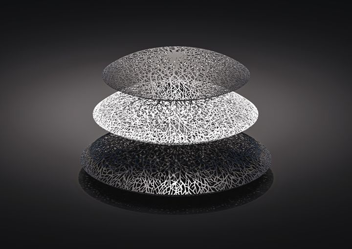 권치규, Resilience-Moon, Urethane paint on stainless steel, 38×10×50(h)cm, 2018, 300만원 *재판매 및 DB 금지