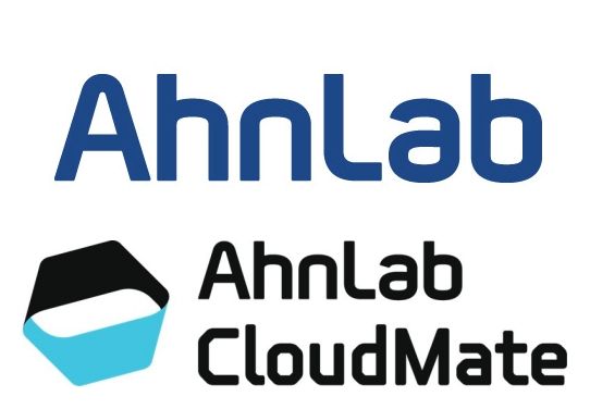 [서울=뉴시스] 안랩(위), 자회사 안랩클라우드메이트 CI (사진=안랩 제공) *재판매 및 DB 금지