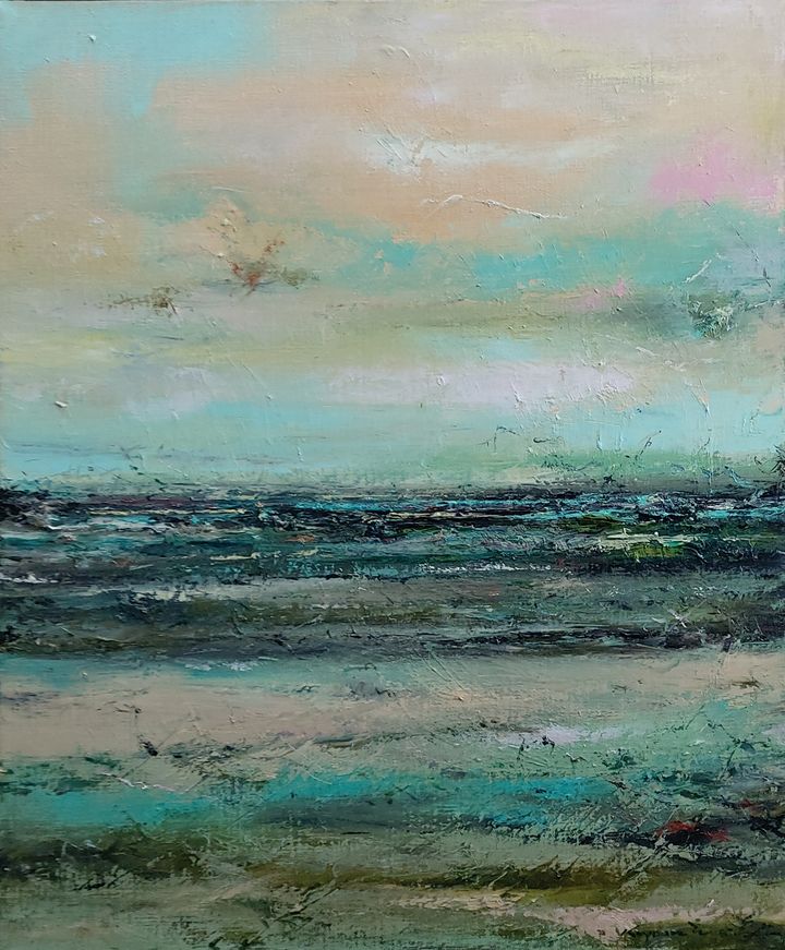 권영범, 기억저편(Au dela de la memoire), Oil on canvas, 73×60.5cm, 2025 500만원 *재판매 및 DB 금지