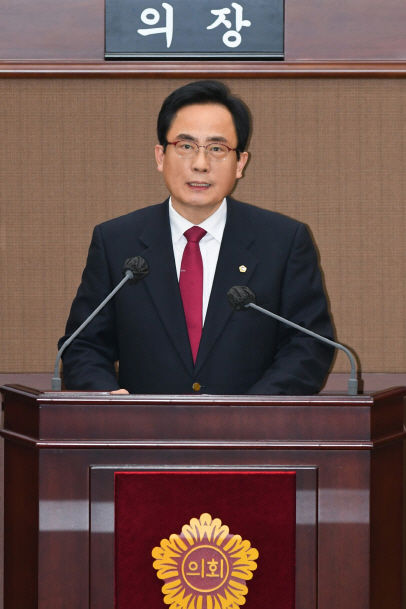 [서울=뉴시스] 김형재 의원이 13일 개최된 서울시의회 제334회 임시회 본회의에서 5분 자유발언을 하고 있다. 2026.03.16. (사진=서울시의회 제공) *재판매 및 DB 금지