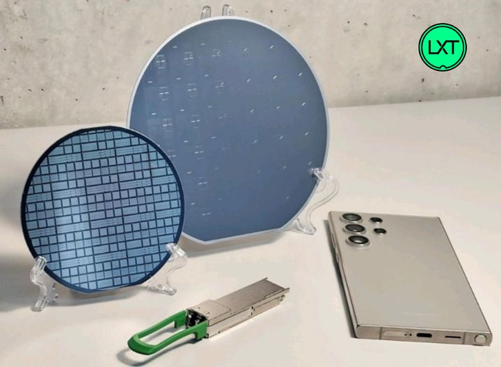 쏘닉스와 룩스텔리젼스가 공동개발한 '양자컴퓨팅용 TFLT 데모 웨이퍼'. (사진=룩스텔리젼스) *재판매 및 DB 금지