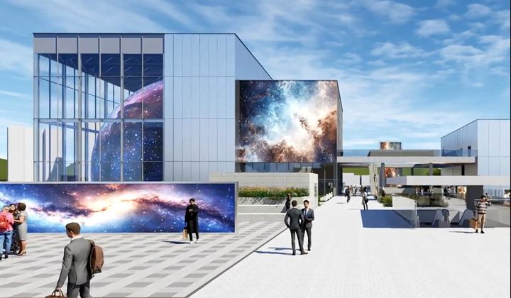 [홍성=뉴시스] 홍성군, 전국 최초 ‘한국형 LED 돔’ 조감도 *재판매 및 DB 금지