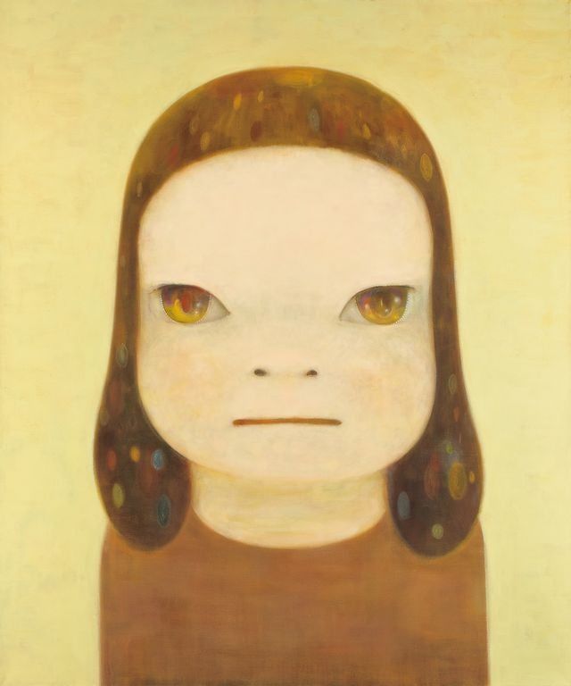 낮은 추정가 147억원에 서울옥션 3월 경매에 나온 나라 요시토모의, Nothing about it, 2016 Acrylic on canvas, 194 x 162cm. *재판매 및 DB 금지