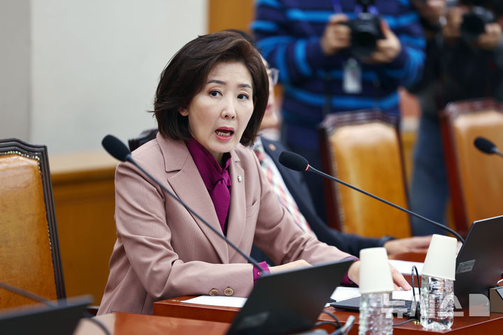 [서울=뉴시스] 김명년 기자 = 나경원 국민의힘 이원. 2026.03.16. kmn@newsis.com