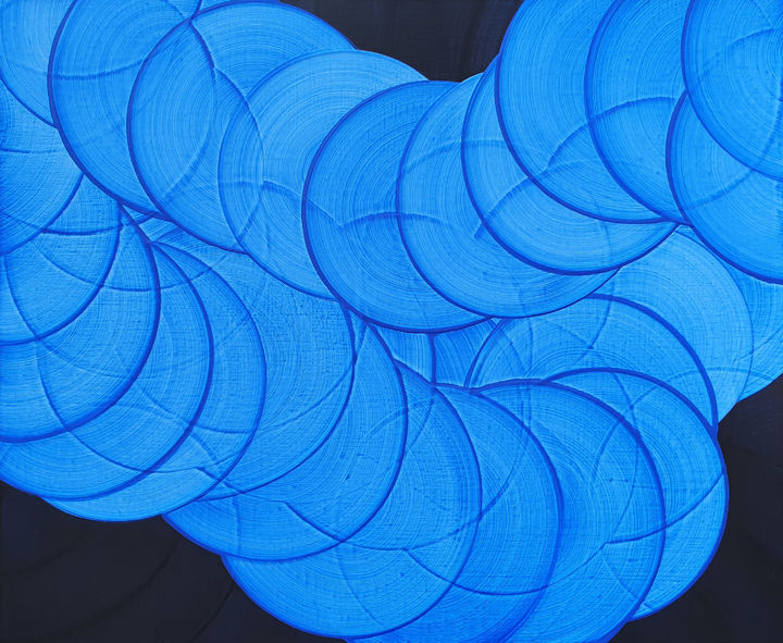 Genesis No.90, Acrylic on canvas, 60.6×72.7cm, 2022, 250만원 *재판매 및 DB 금지