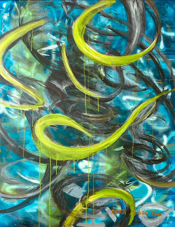 Untitled, Acrylic on canvas, 91×116.8cm, 2023, 1500만원 *재판매 및 DB 금지