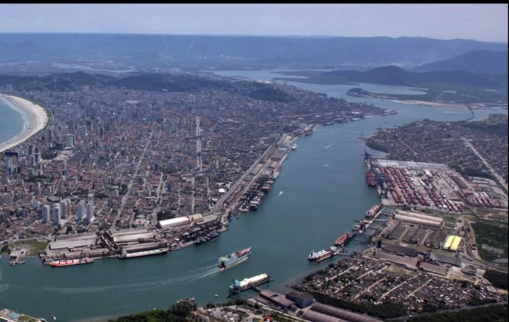 [서울=뉴시스] 브라질 상파울로 산토스항.(출처: 위키피디아) 2026.03.17. *재판매 및 DB 금지