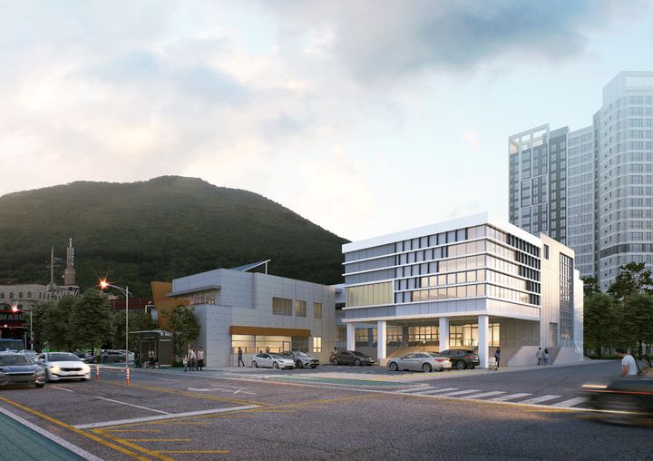 [양산=뉴시스] 물금읍 행정복지센터 별관 조감도. (사진=양산시 제공) 2026.03.16. photo@newsis.com *재판매 및 DB 금지