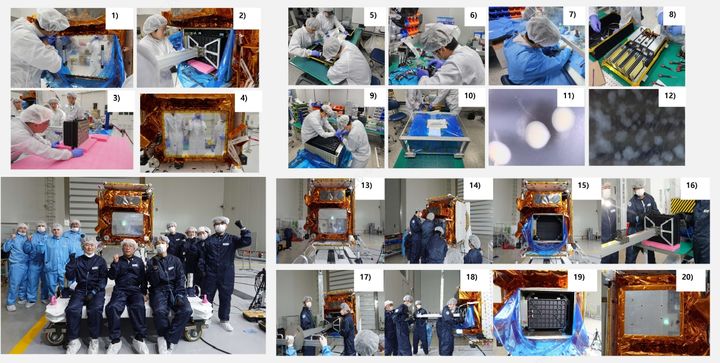 [사진=뉴시스] 차세대중형위성 3호에 탑재된 한림대 바이오캐비넷 준비 과정 (사진=바이오캐비넷 제공) 2026.03.17. photo@newsis.com *재판매 및 DB 금지