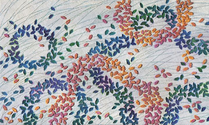 THE LIGHTNESS OF BEING VII-4, Acrylic, Architectural Medium, Varnish on Cotton covered Wood Panel, 54×90cm, 2024, 500만원 *재판매 및 DB 금지