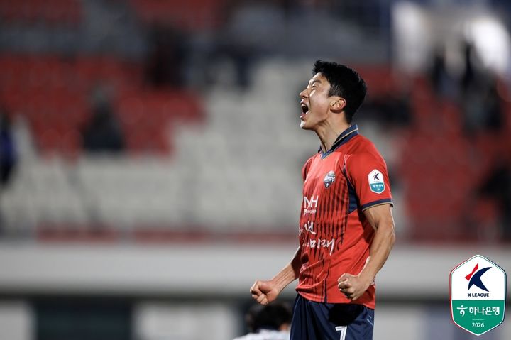 [서울=뉴시스]K리그1 김천 고재현. (사진=한국프로축구연맹 제공)