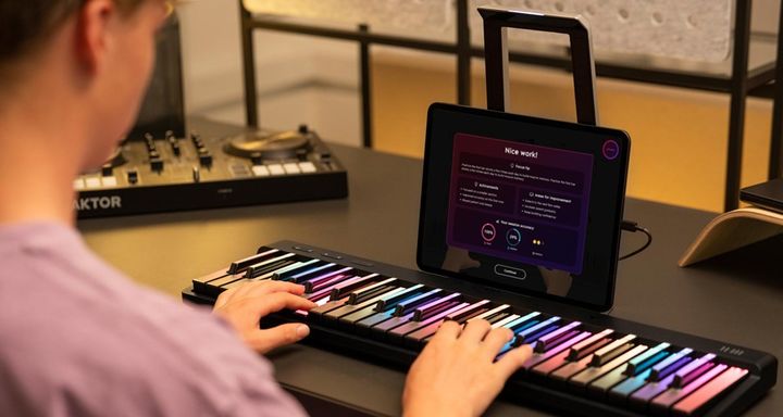 [울산=뉴시스] 롤리 피아노(ROLI Piano)와 롤리 에어웨이브(ROLI Airwave) photo@newsis.com *재판매 및 DB 금지