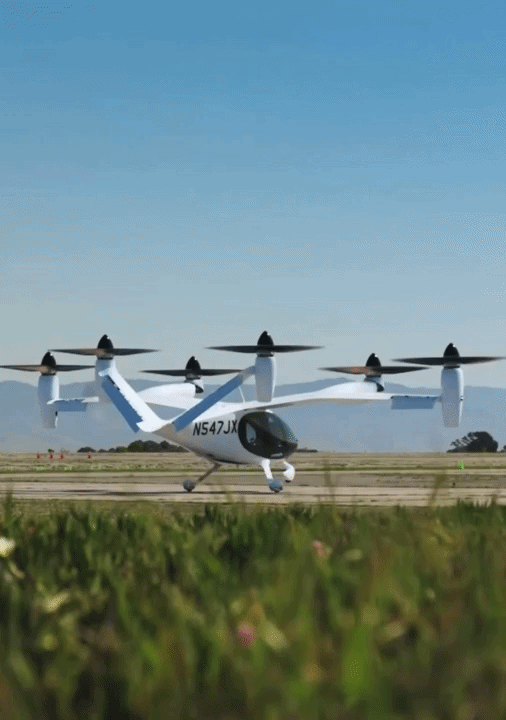[뉴시스] 조비에비에이션(Joby Aviation)의 수직이착륙기(eVTOL). (영상='Joby Aviation' 엑스 캡처) *재판매 및 DB 금지
