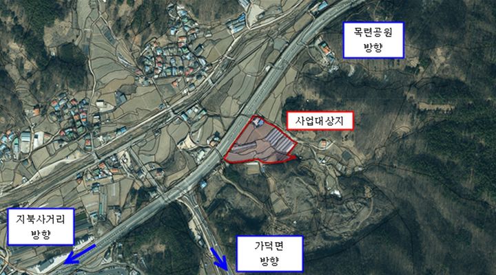 [청주=뉴시스] 충북 청주시 시내버스 공영차고지 사업 부지. photo@newsis.com *재판매 및 DB 금지