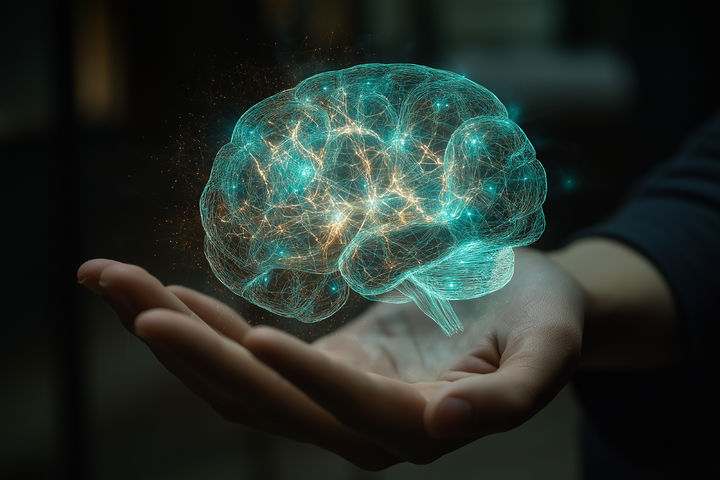 과학기술정보통신부는 18일 제44차 생명공학종합정책심의회를 개최하고 관계부처 합동으로 ‘뇌 미래산업 국가 R&D전략’을 발표했다. 사진은 뇌과학, AI 결합과 관련한 참고용 이미지. (사진=유토이미지) *재판매 및 DB 금지