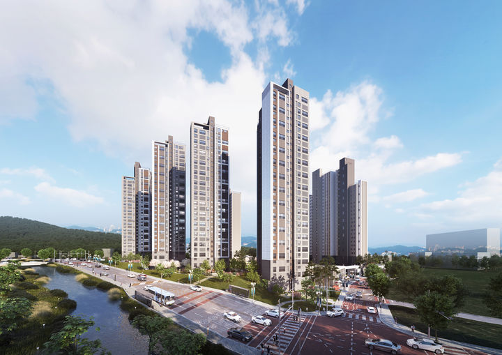 [서울=뉴시스] SGC E&C가 경기도 남양주시 화도읍 마석우리 일대에 짓는 2단지 투시도 (사진=SGC E&C 제공) 2026. 3. 18. *재판매 및 DB 금지