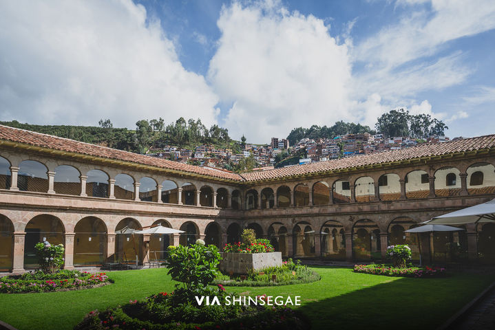 [서울=뉴시스] 비아신세계 페루 쿠스코 벨몬드 호텔 외경. (사진=신세계백화점 제공) *재판매 및 DB 금지