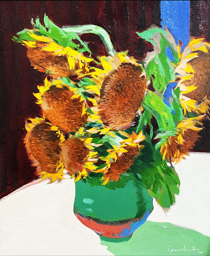 For you-해바라기, Oil on canvas, 72.7×60.6cm, 1200만원 *재판매 및 DB 금지