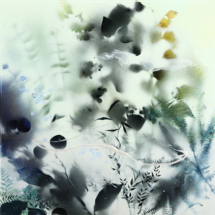 Reflective24031, 73×73cm, Mixed Media on canvas, 2024, 800만원 *재판매 및 DB 금지