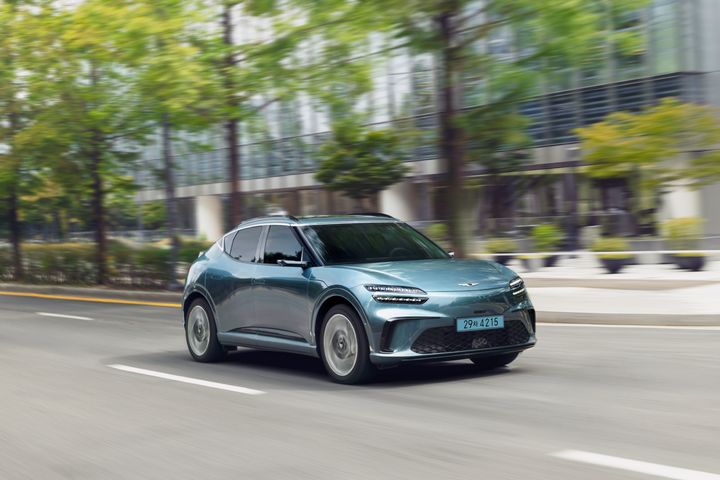 [서울=뉴시스] 제네시스 2027 GV60의 모습. (사진=제네시스 제공) 2026.3.19. photo@newsis.com *재판매 및 DB 금지