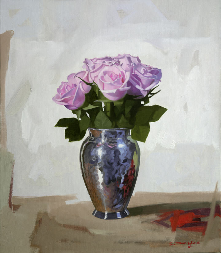 장미, 53×45.5cm, Oil on canvas, 800만원 *재판매 및 DB 금지